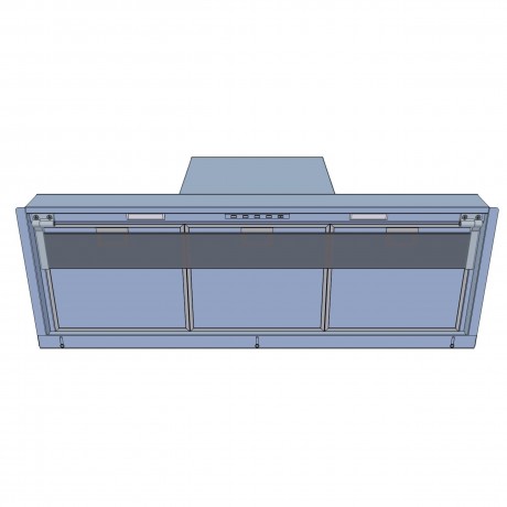 AIRFORCE F300 IX/A/90 90cm Inox Απορροφητήρας Εντοιχιζόμενος Τζάκι